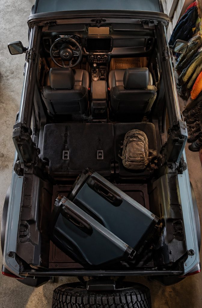 Space Limits Inside the Bronco